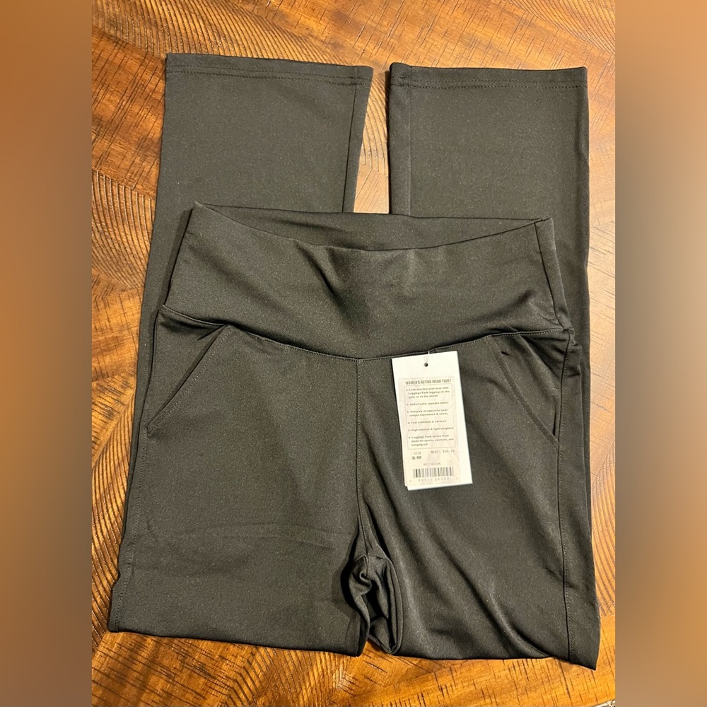 Black High-Waisted Leggings